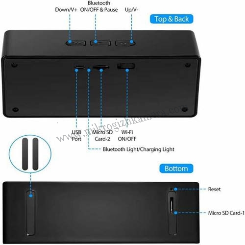 Masa Saati%20Görünümlü%20Gizli%20Kamera